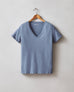 Women's Premium Slub V-Neck Tee - Wild Wind